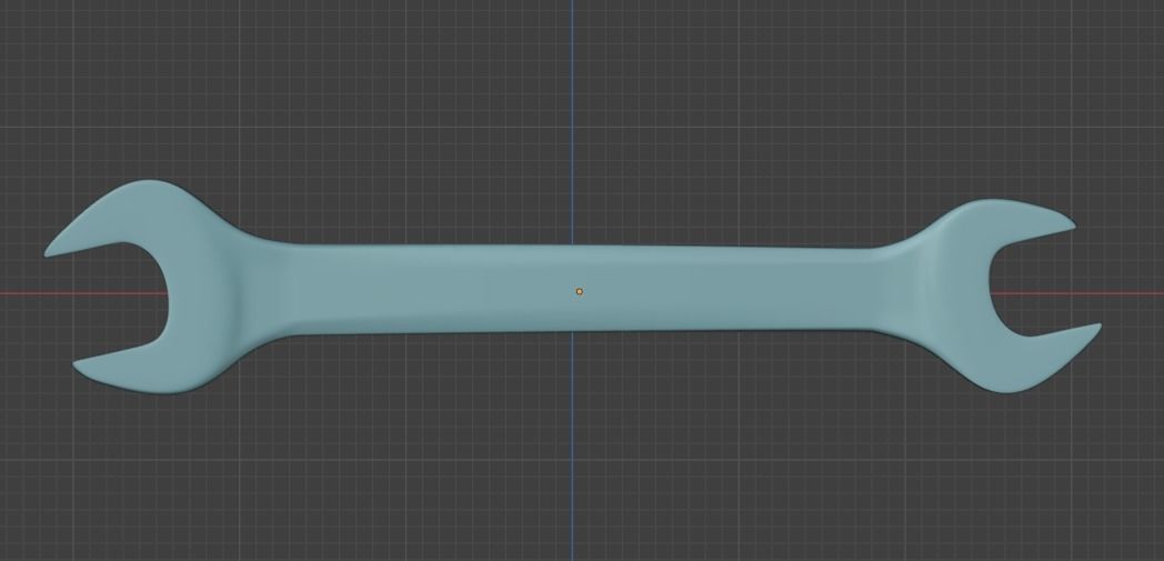 wrench Free 3D model_1