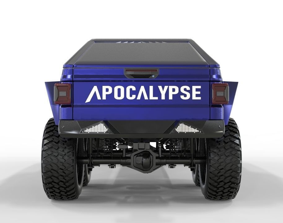 Jeep Gladiator 2020 6X6 Edition  3D model_4