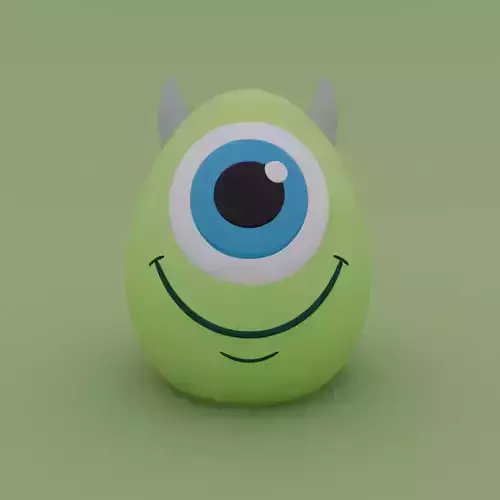 Easter Special - Mike Wazowski easter egg