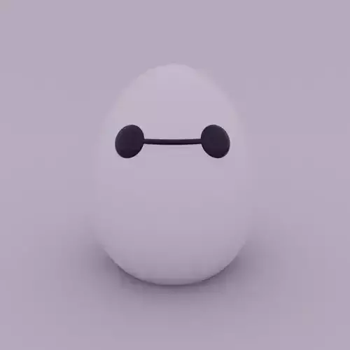 Easter Special - Baymax easter egg  3D print model