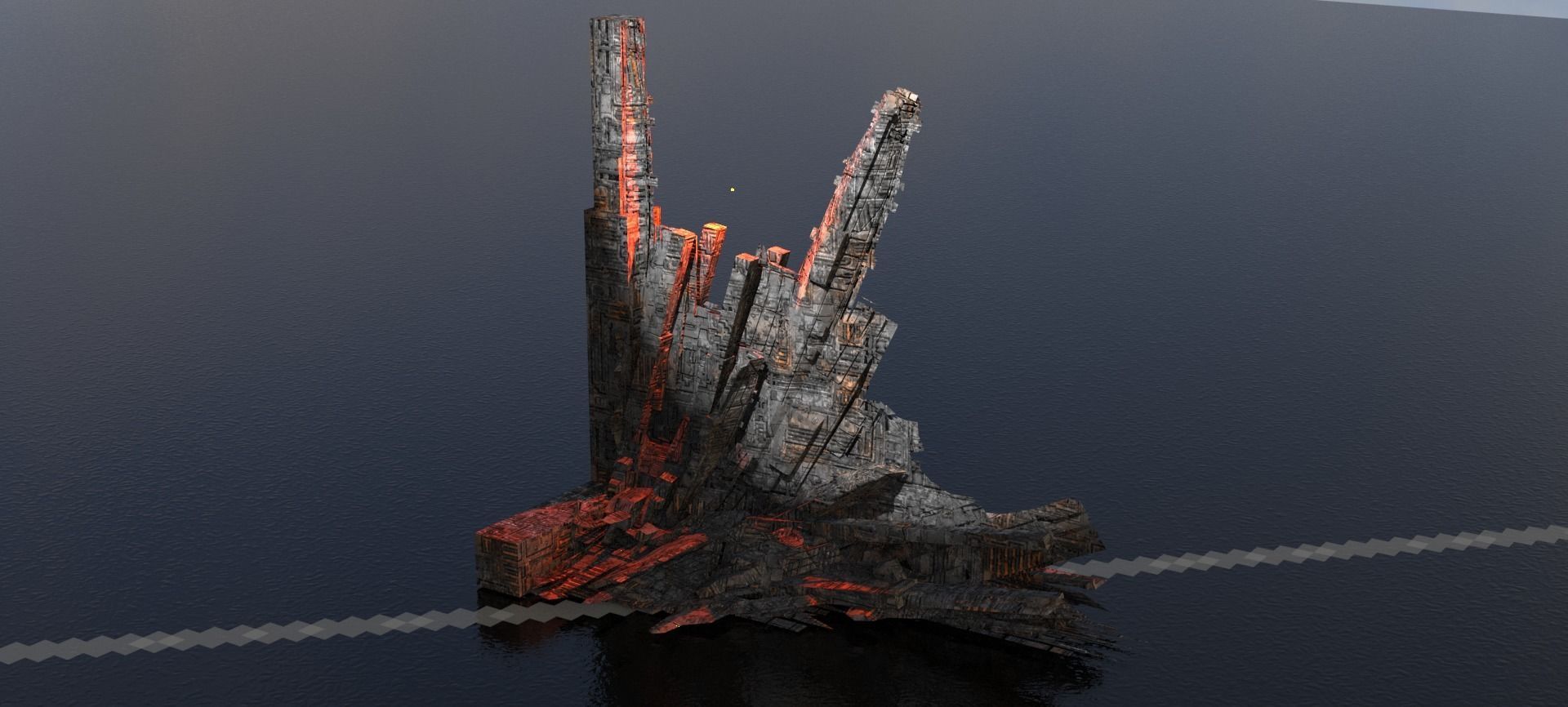 Crystal Magma Stone full collection 3D model_7