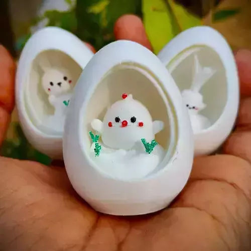 Easter Special - Surprise egg with Chick inside