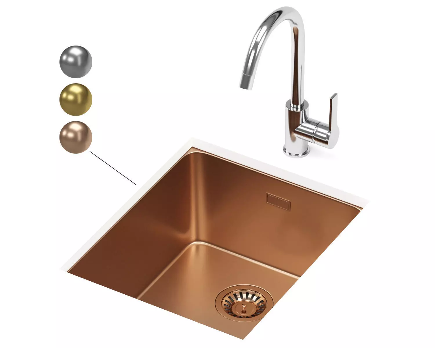 SMEG kitchen sink VSTR34CUX 3D model