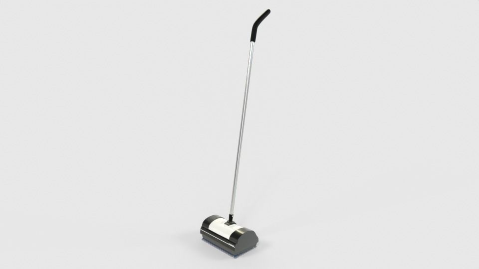 cgt fmcg broom mop squeegee 078   Low-poly 3D model_3
