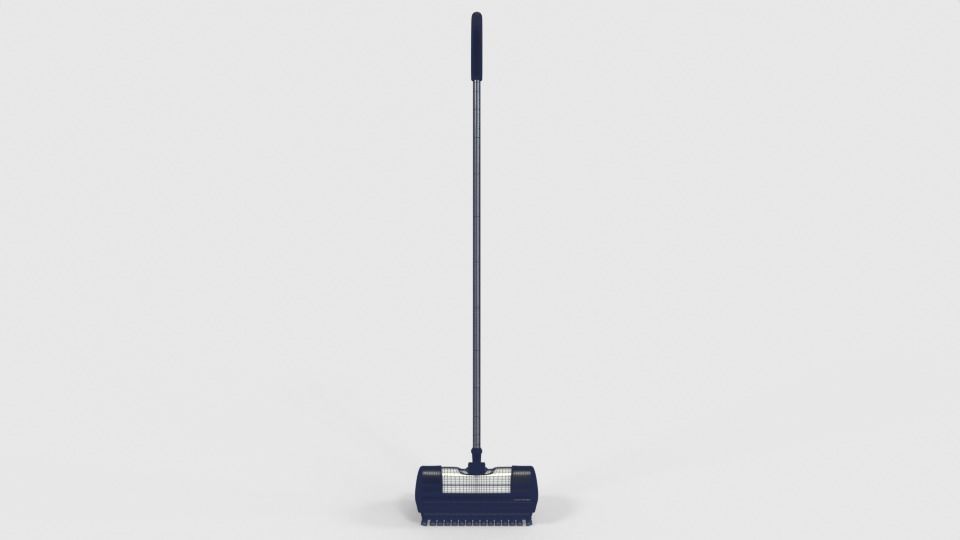 cgt fmcg broom mop squeegee 078   Low-poly 3D model_8