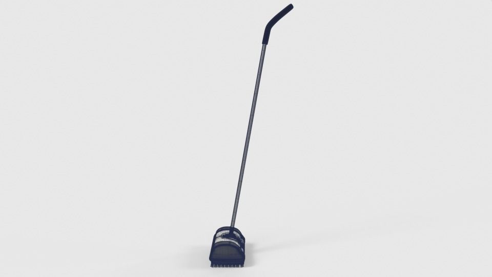 cgt fmcg broom mop squeegee 078   Low-poly 3D model_2