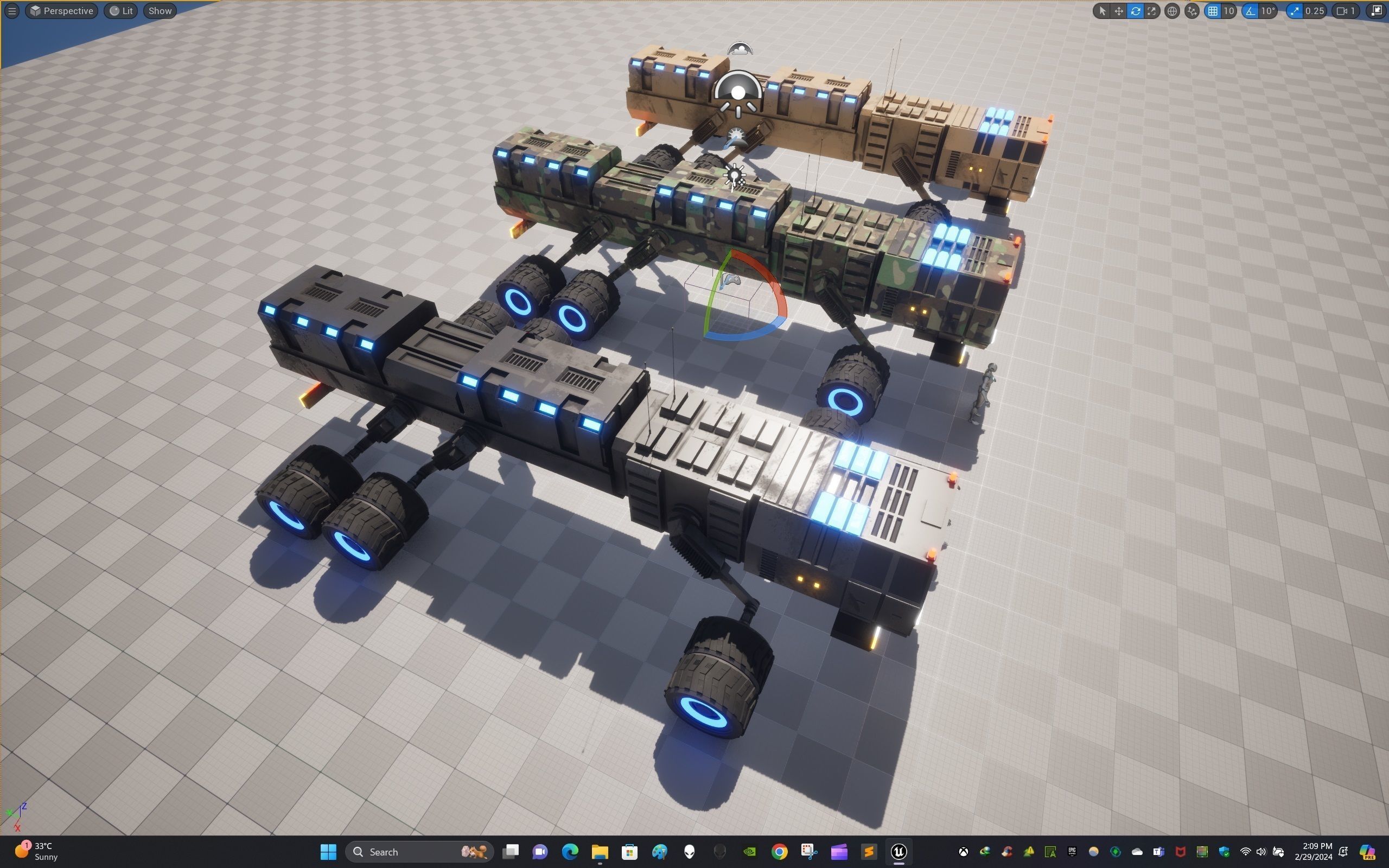 Rover Seven Low-poly 3D model_30