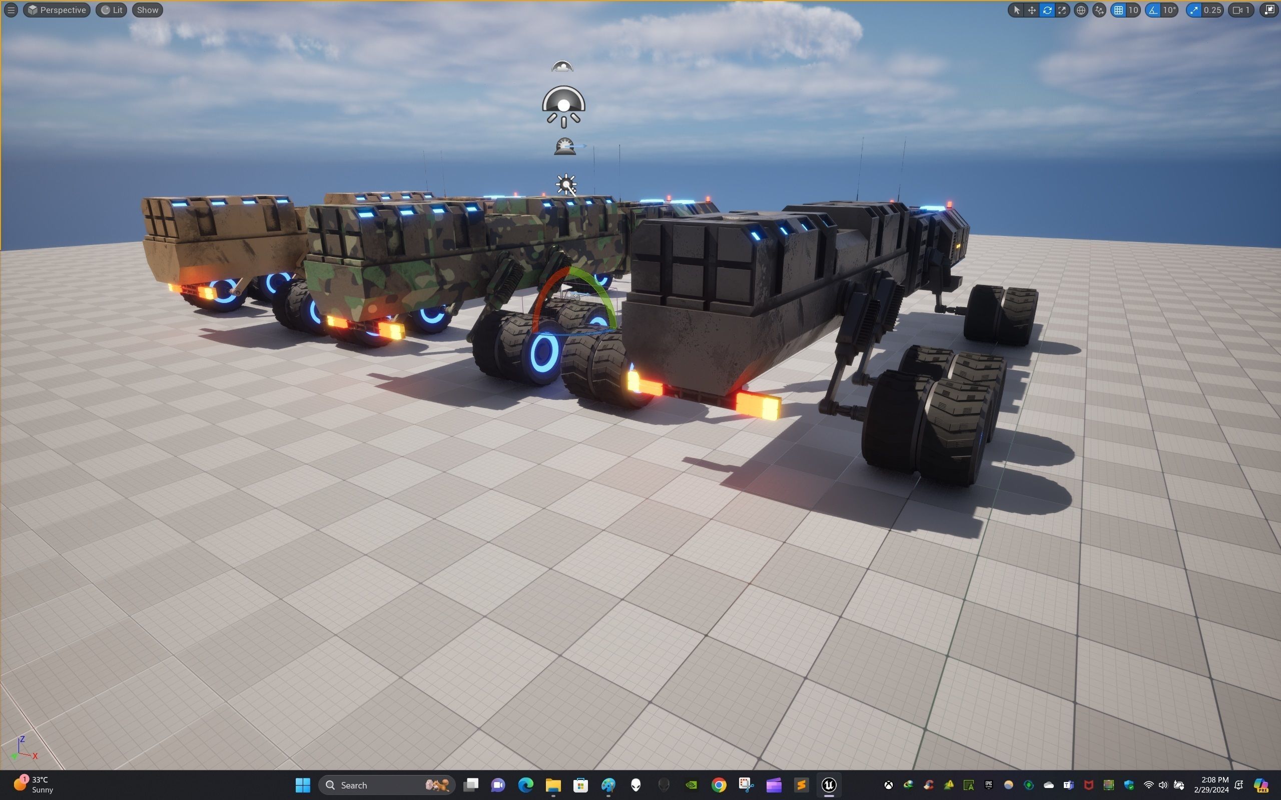 Rover Seven Low-poly 3D model_28