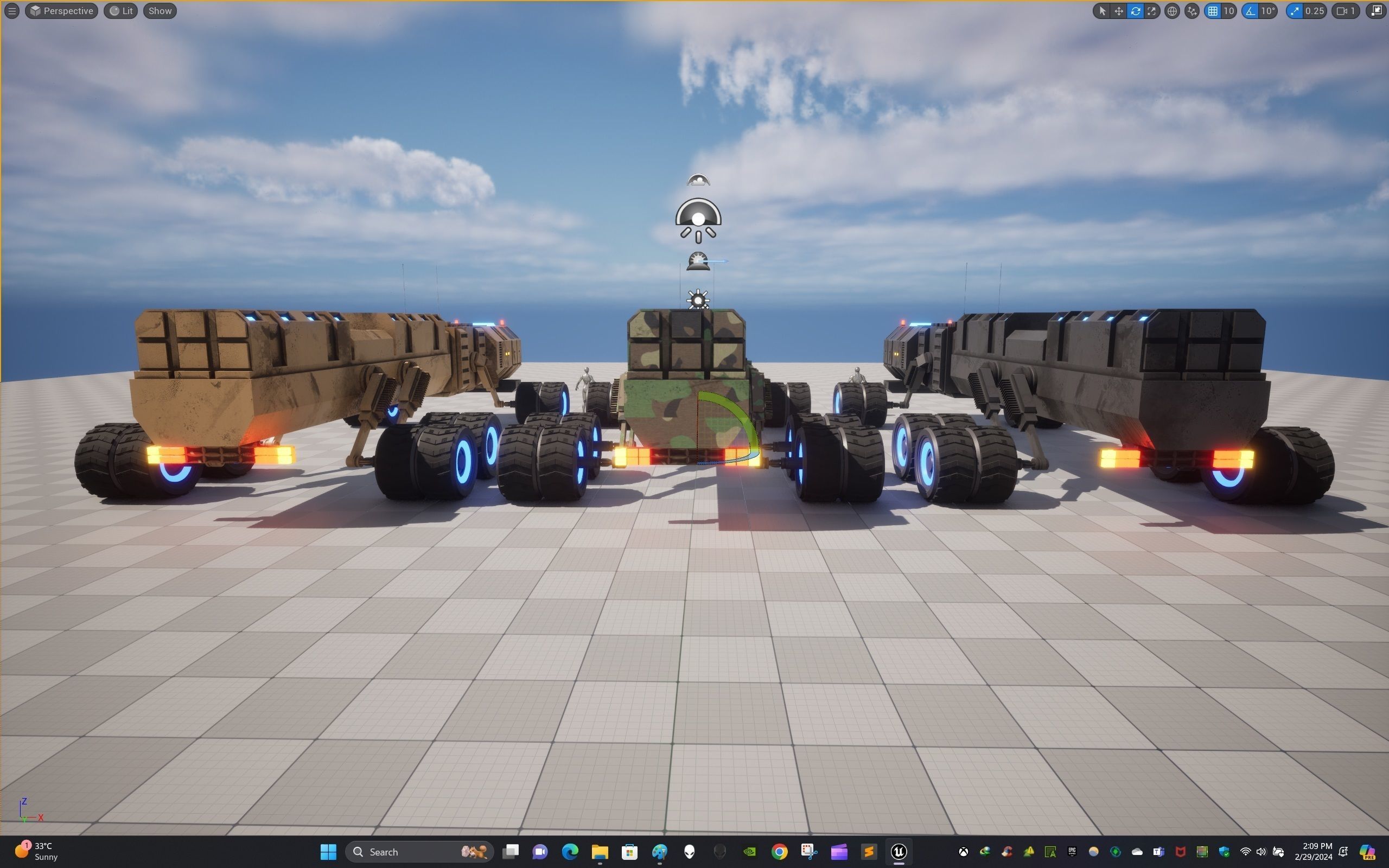 Rover Seven Low-poly 3D model_29