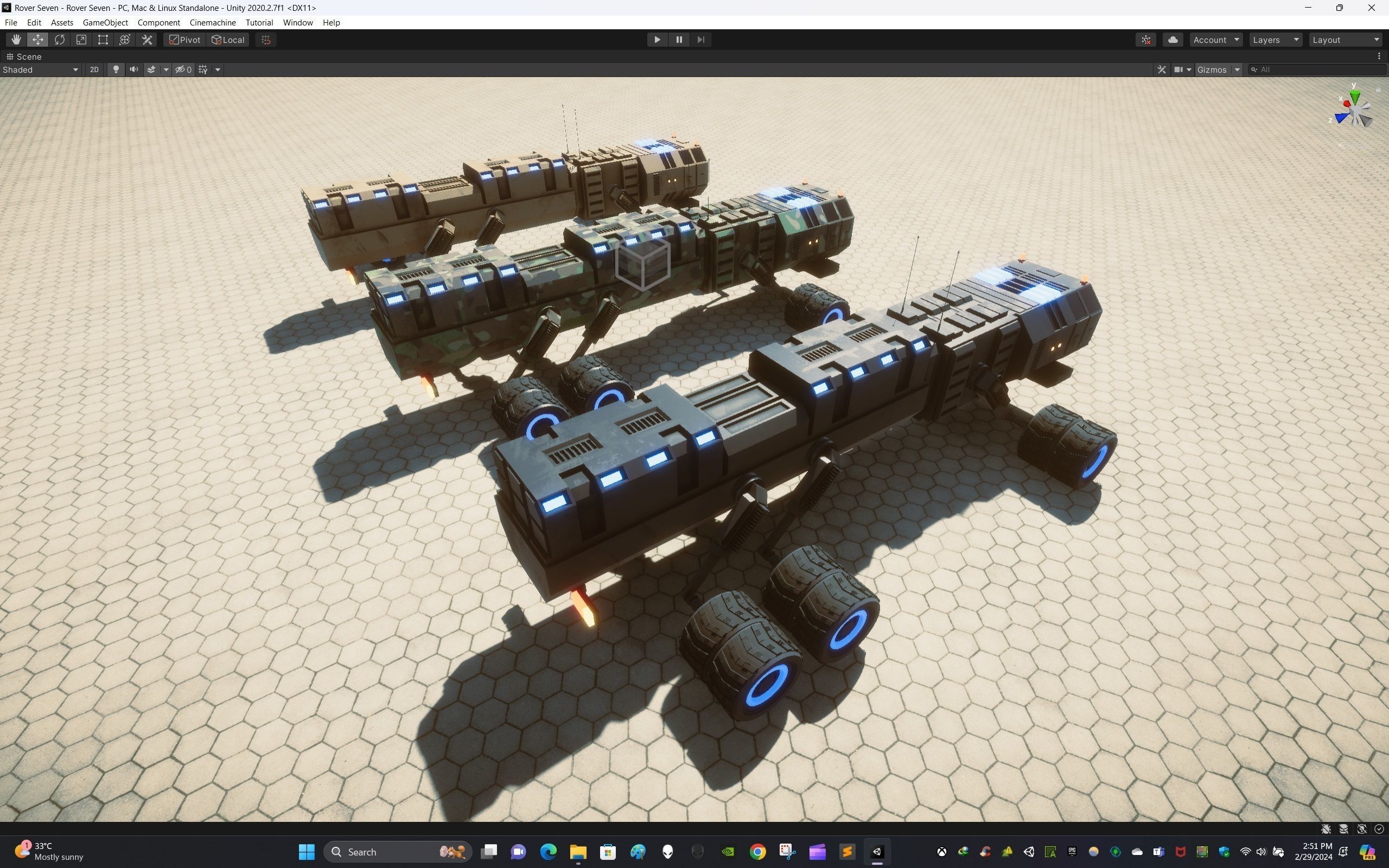 Rover Seven Low-poly 3D model_18