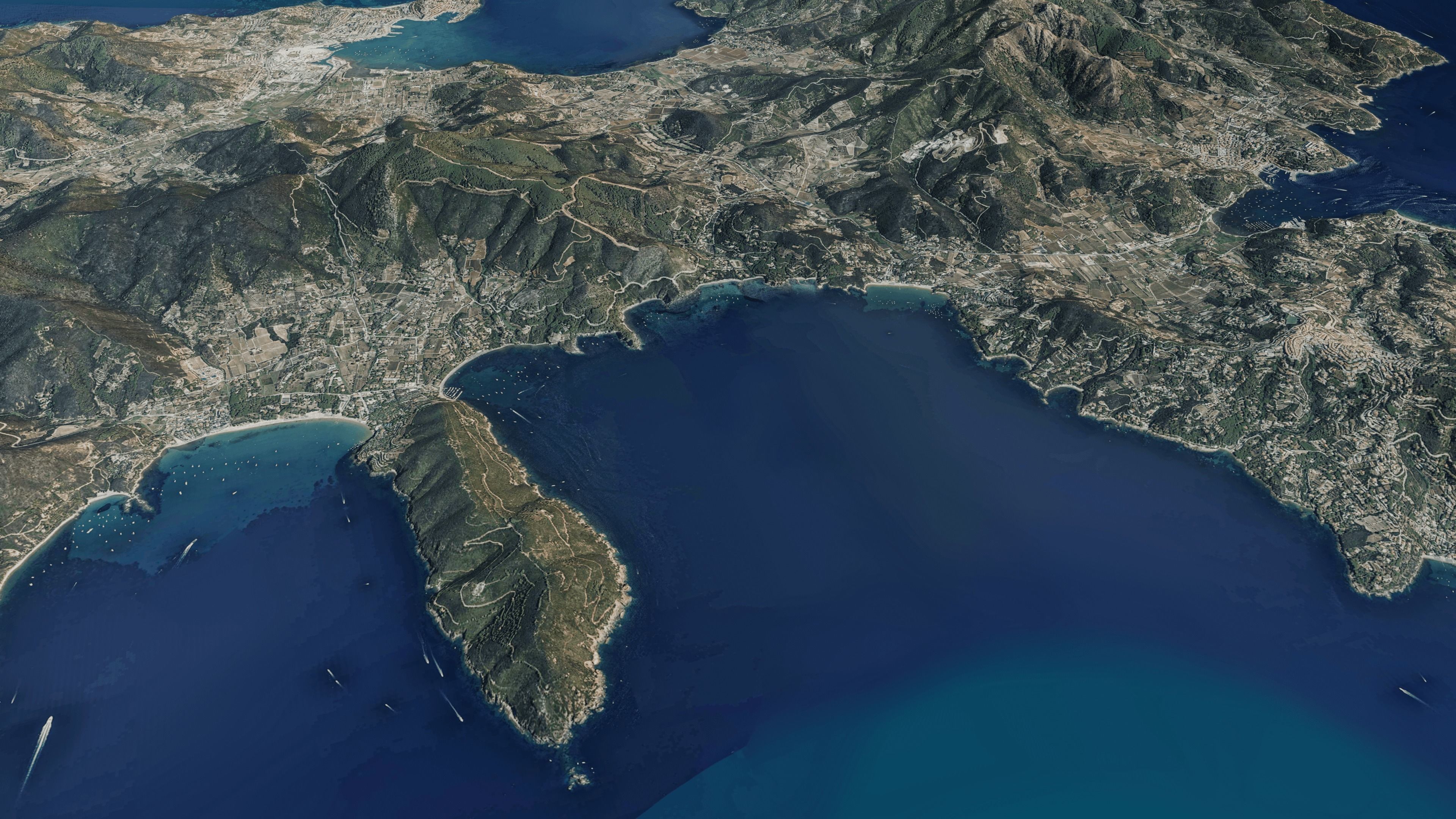 Elba Island 3d model terrain Low-poly 3D model_12