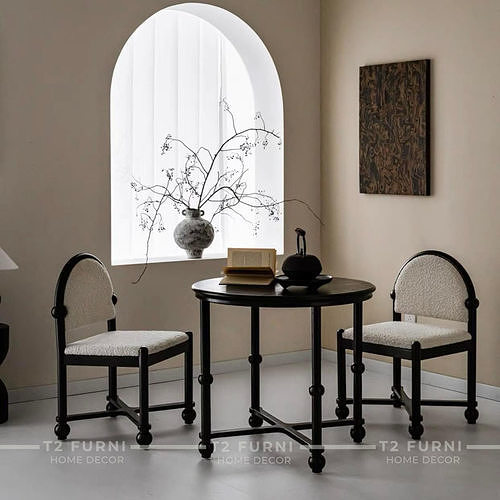 table and chairs 3d model 3D model