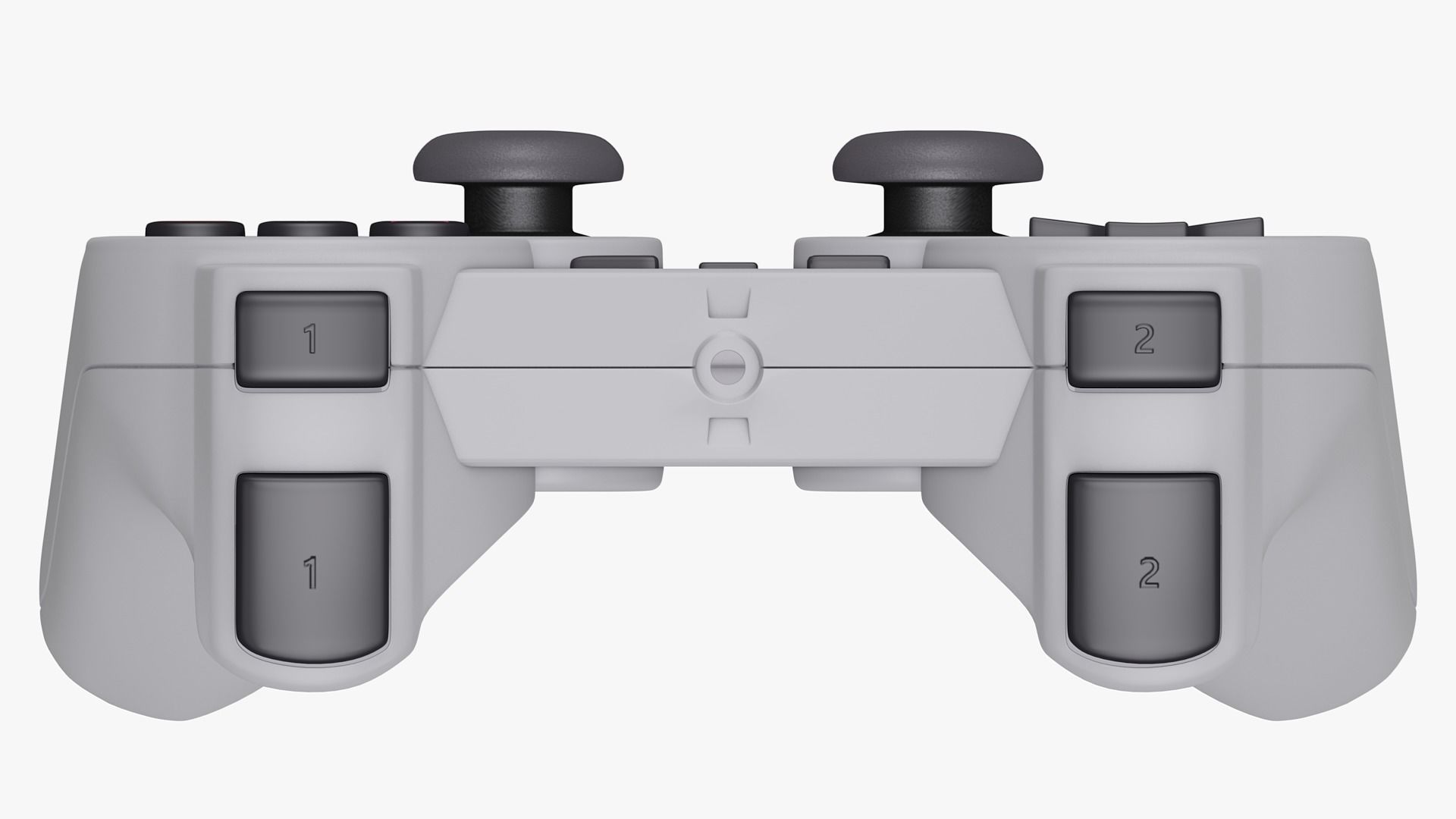 Ps1 Dual Shock Controller 3D model_5