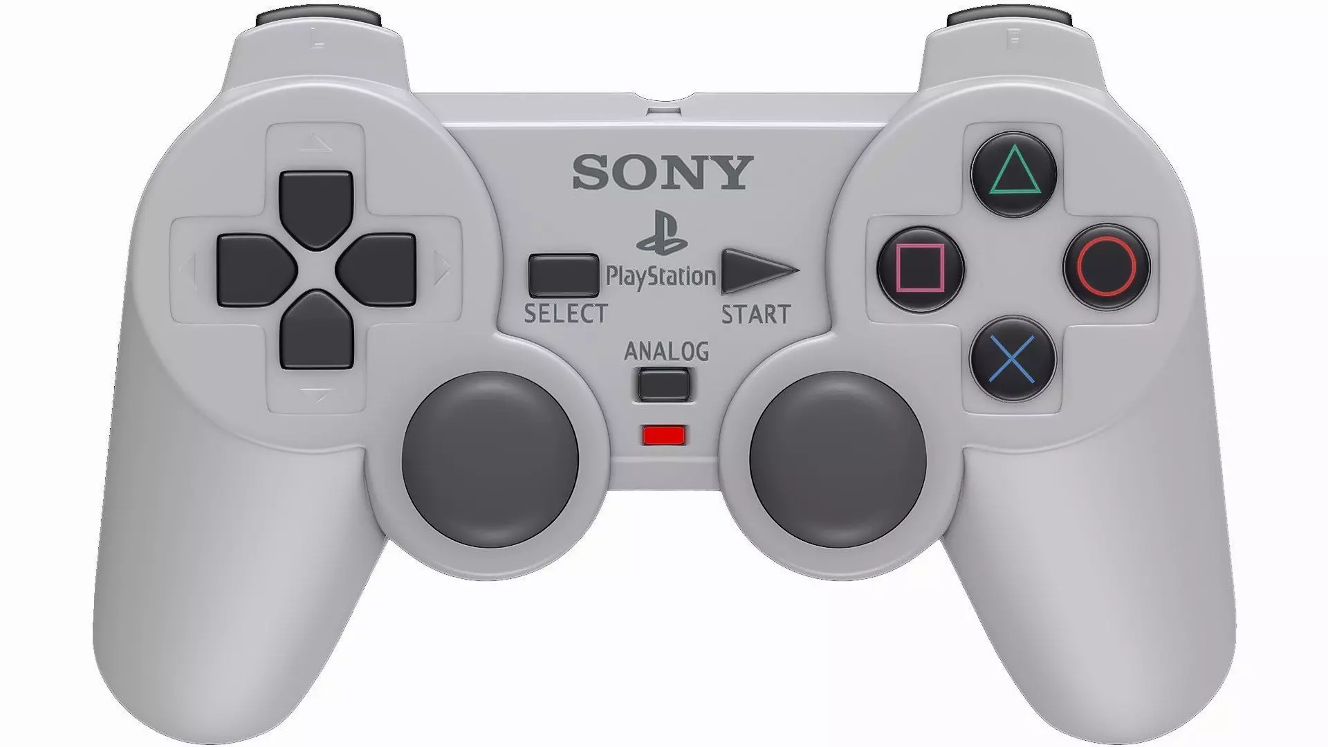 Ps1 Dual Shock Controller 3D model_0