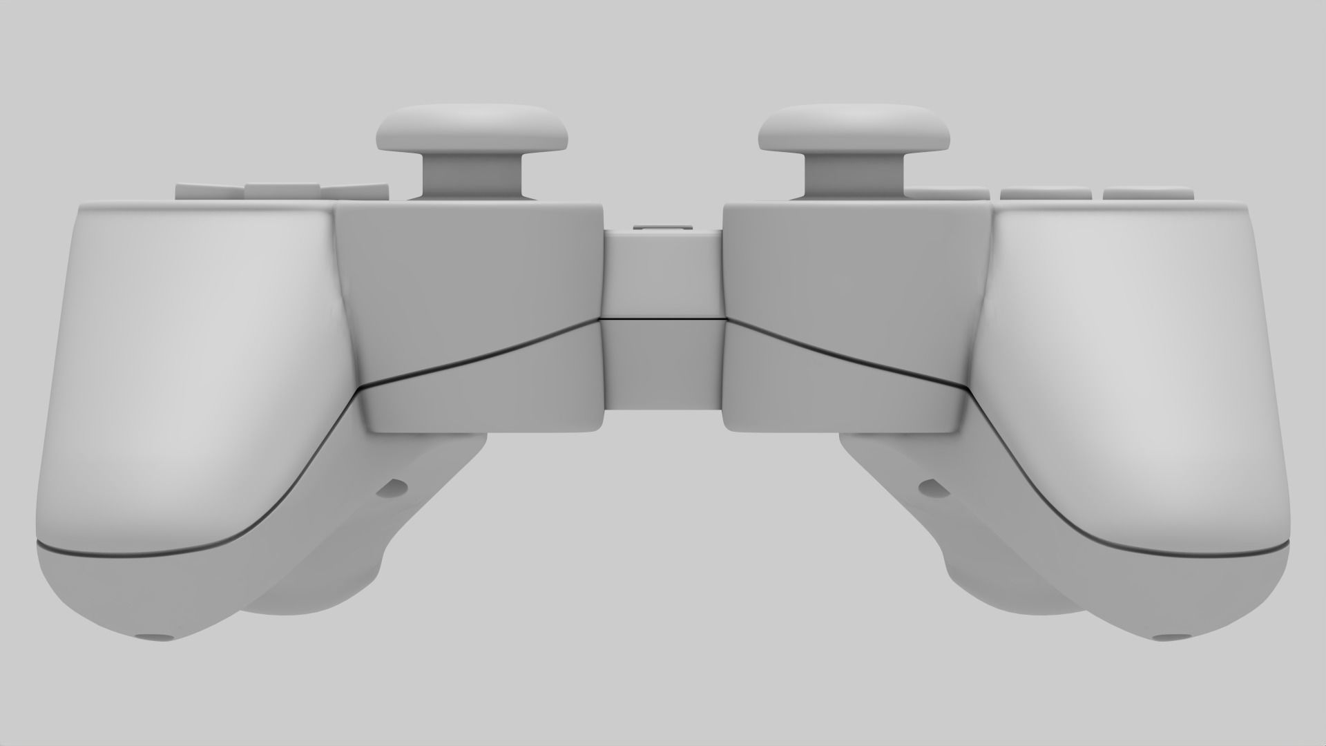 Ps1 Dual Shock Controller 3D model_13