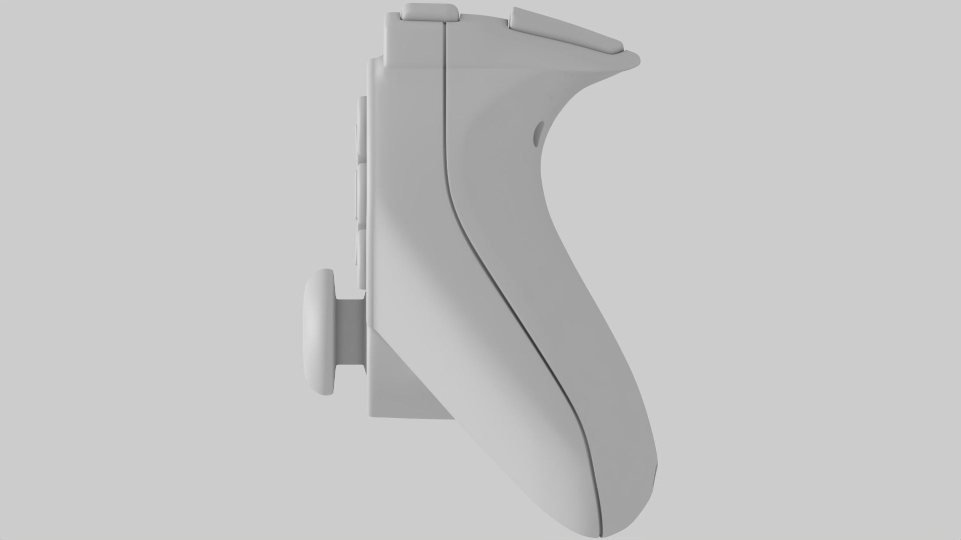 Ps1 Dual Shock Controller 3D model_21
