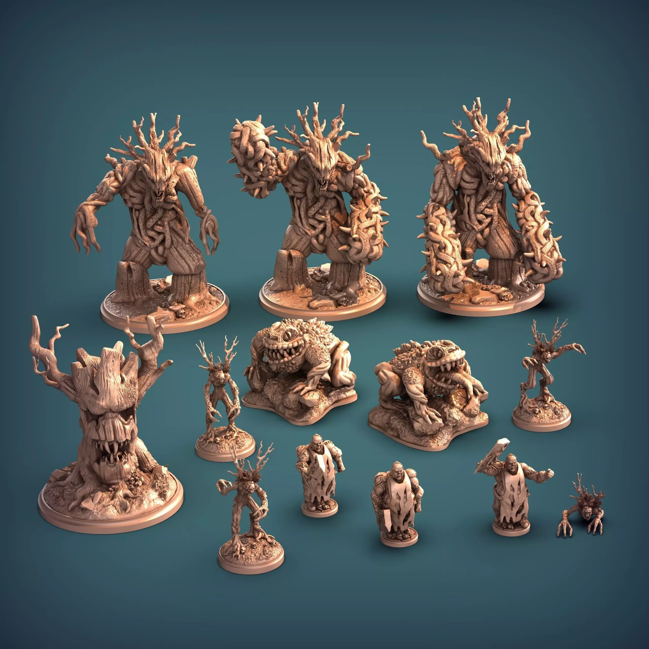 Nature Ent Creatures Pack 3D print model