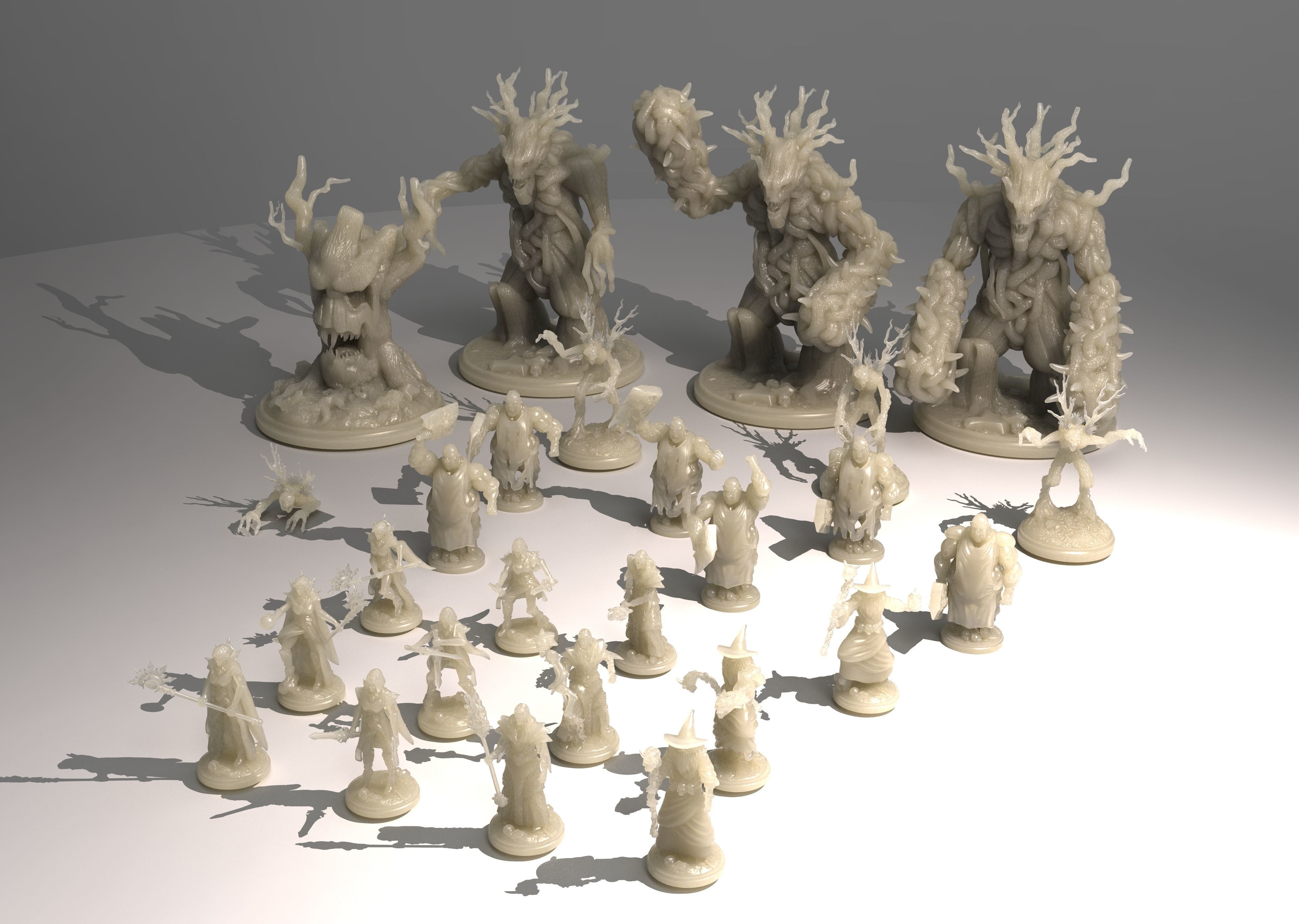Dark Wizard Tower Pack 3D print model_3