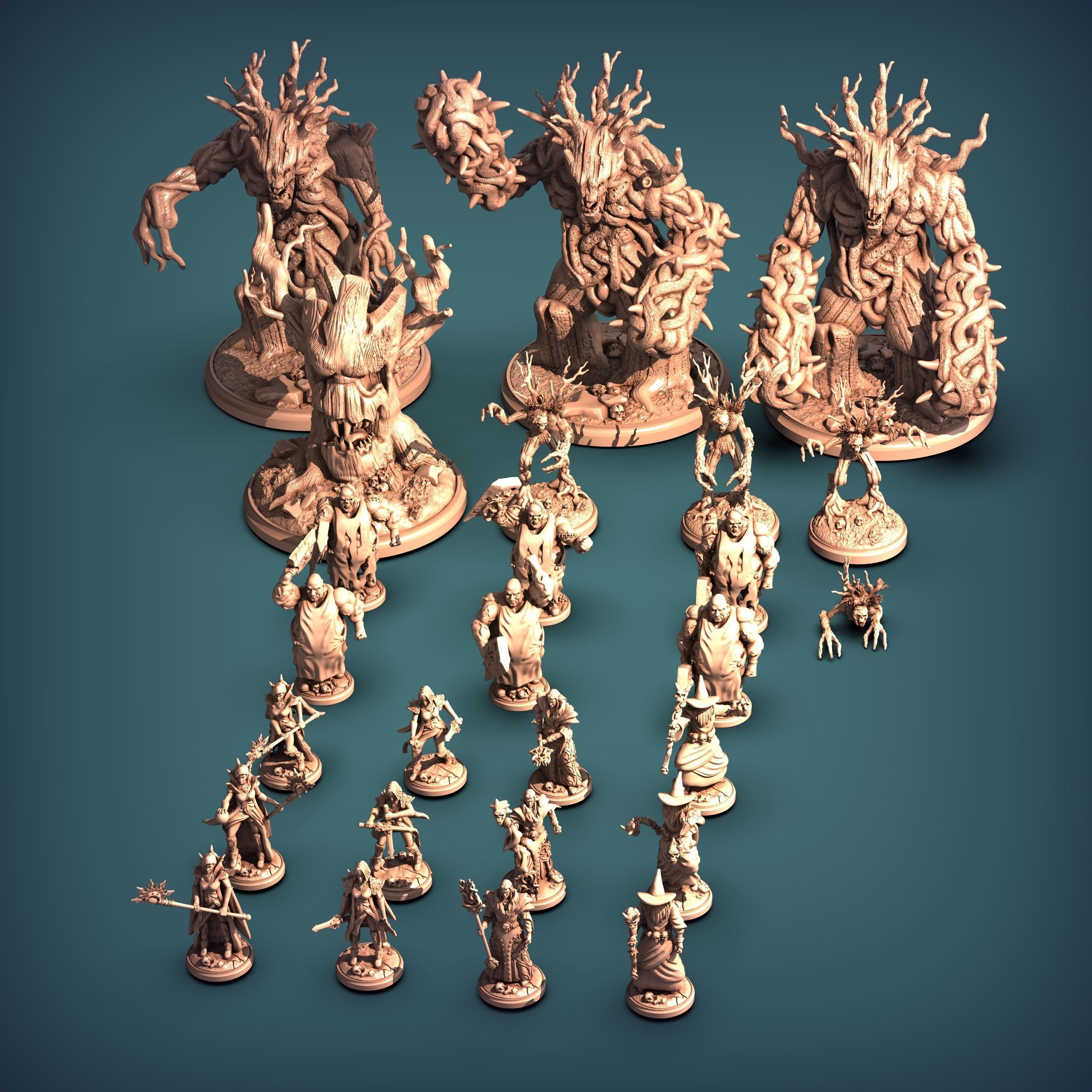 Dark Wizard Tower Pack 3D print model_5