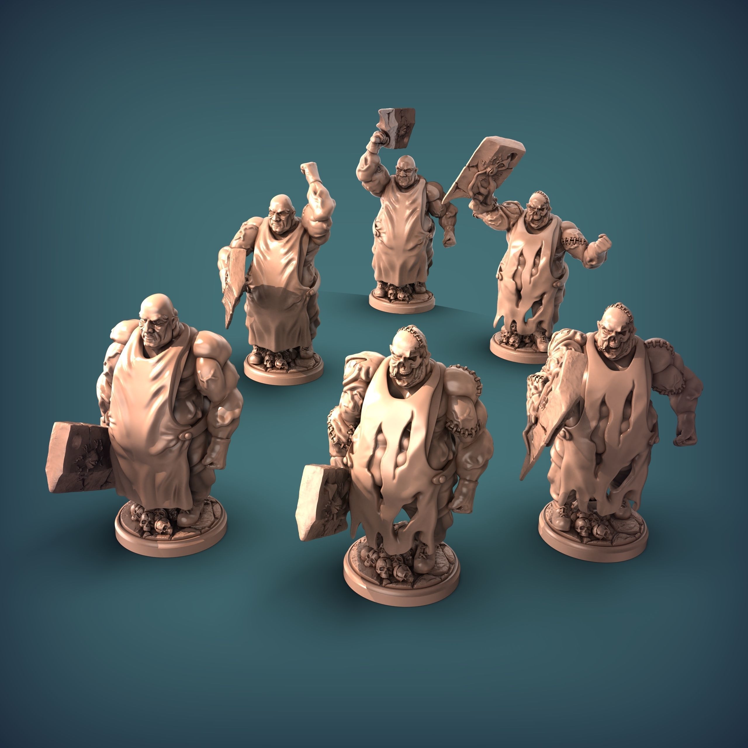 Dark Wizard Tower Pack 3D print model_6