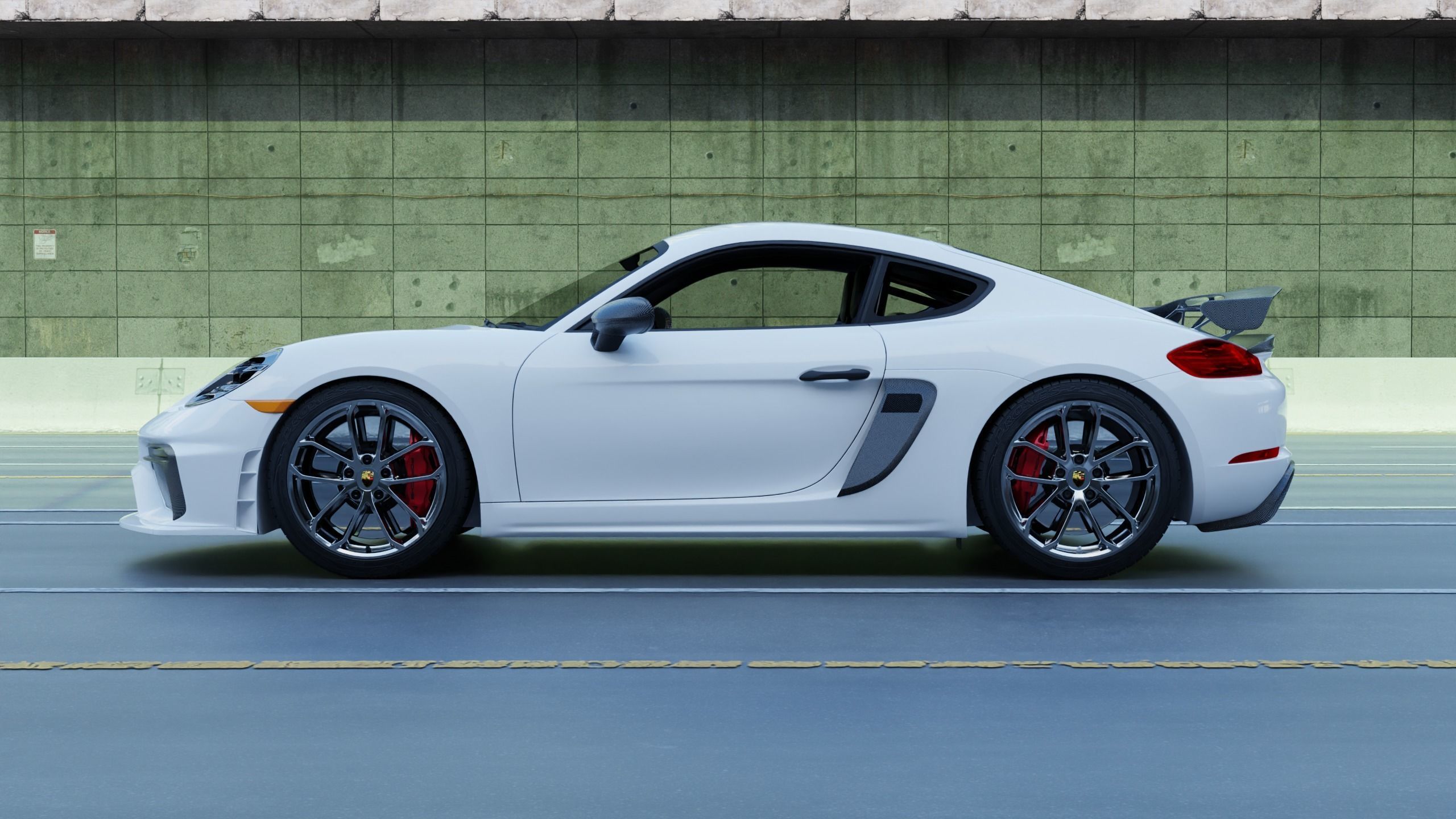 2020 Porsche 718 Cayman GT4 3D model_6