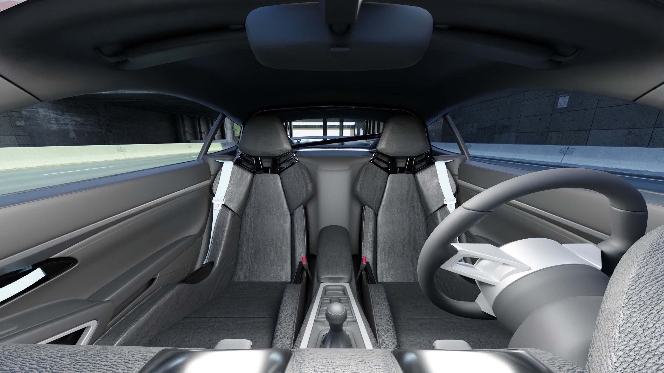 2020 Porsche 718 Cayman GT4 3D model_9