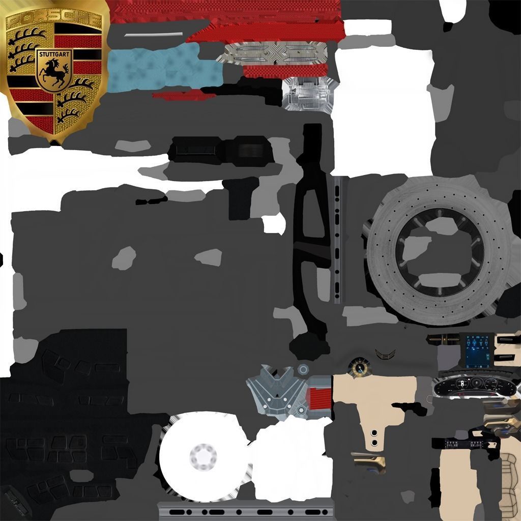 2020 Porsche 718 Cayman GT4 3D model_10