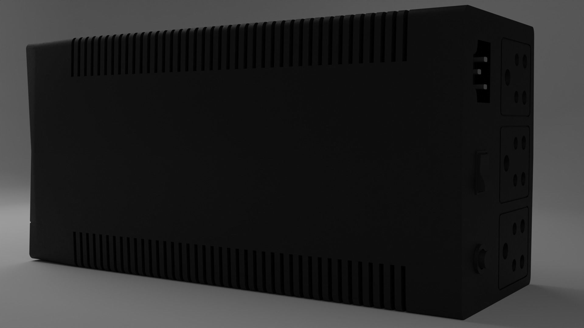 UPS - Uninterrupted Power Supply 3D model_3