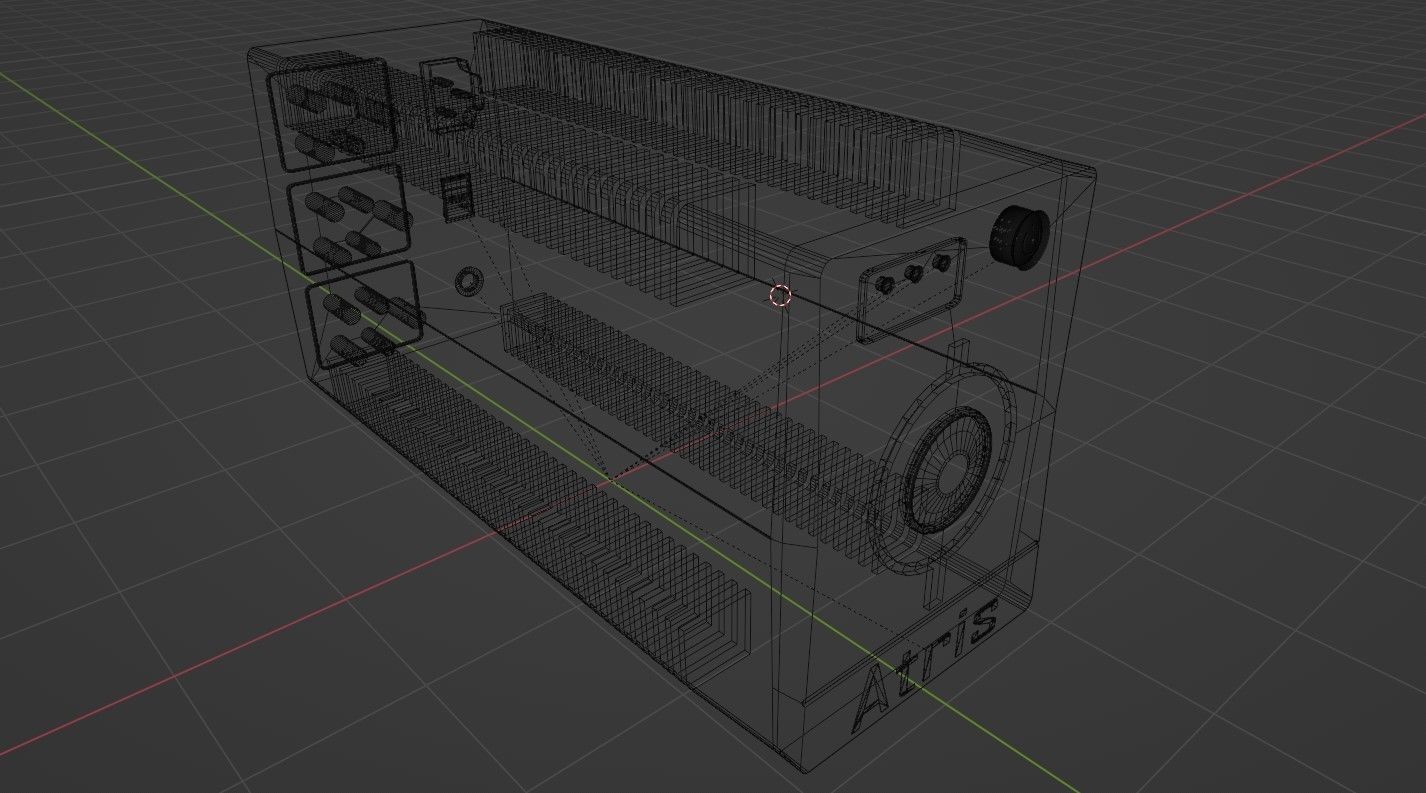 UPS - Uninterrupted Power Supply 3D model_8