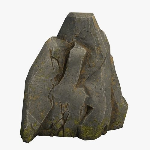 Stone  v4 Low-poly 3D model