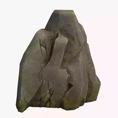 Stone  v4 Low-poly 3D model