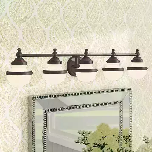 Kistner 5 - Light Dimmable Vanity Light Free 3D model