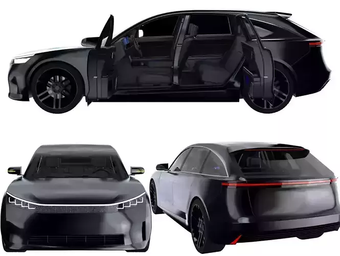 Electric Station Wagon black