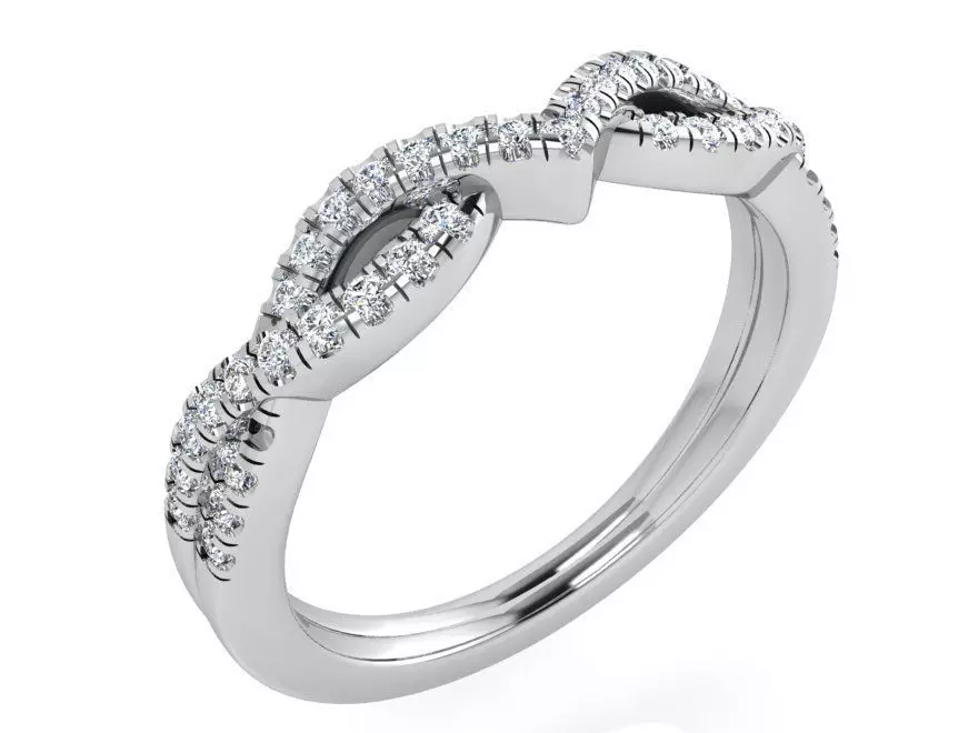 Twisted Band 3577 3D print model_0