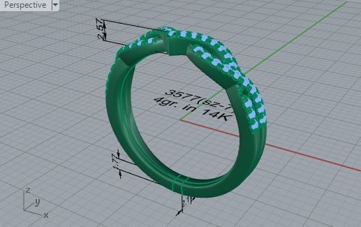 Twisted Band 3577 3D print model_7