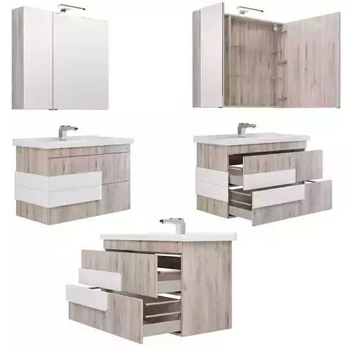 Furniture Set Madeira 60-80-100 oak country