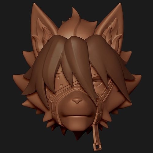 Zenless Zone Zero Von Lycaon Head 3D print model