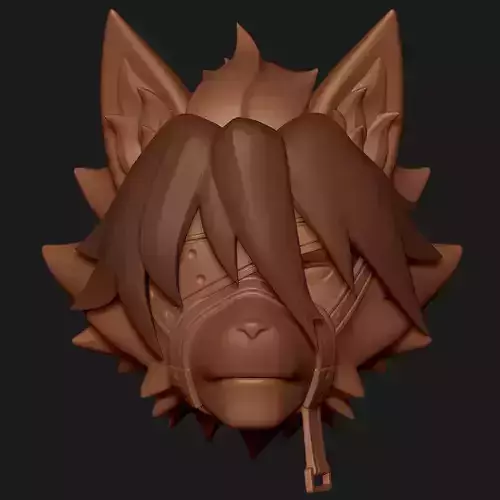 Zenless Zone Zero Von Lycaon Head 3D print model