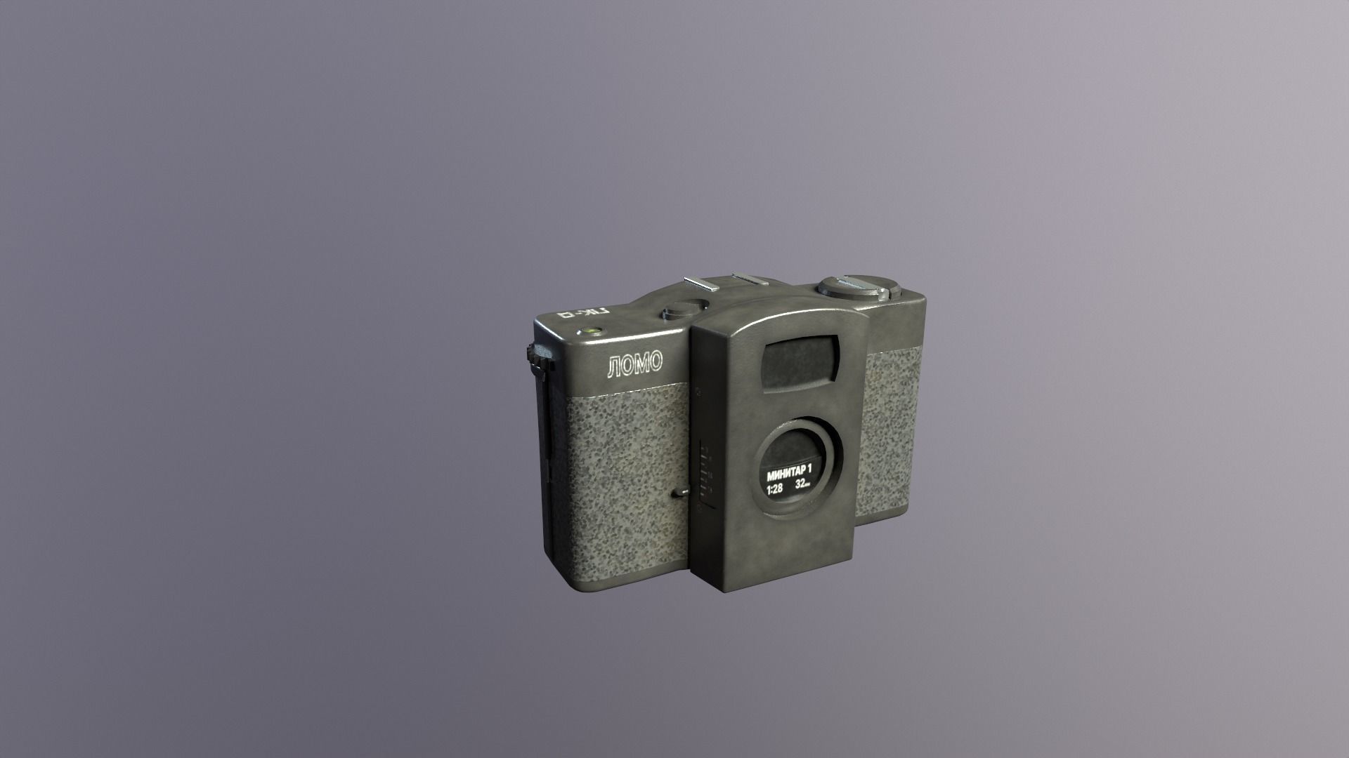 LOMO LC-A Low-poly 3D model_3