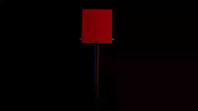 Basket Ball Case Low-poly 3D model