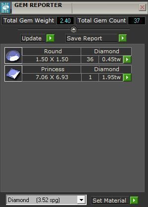 Square Halo Twisted Ring 3610 3D print model_8