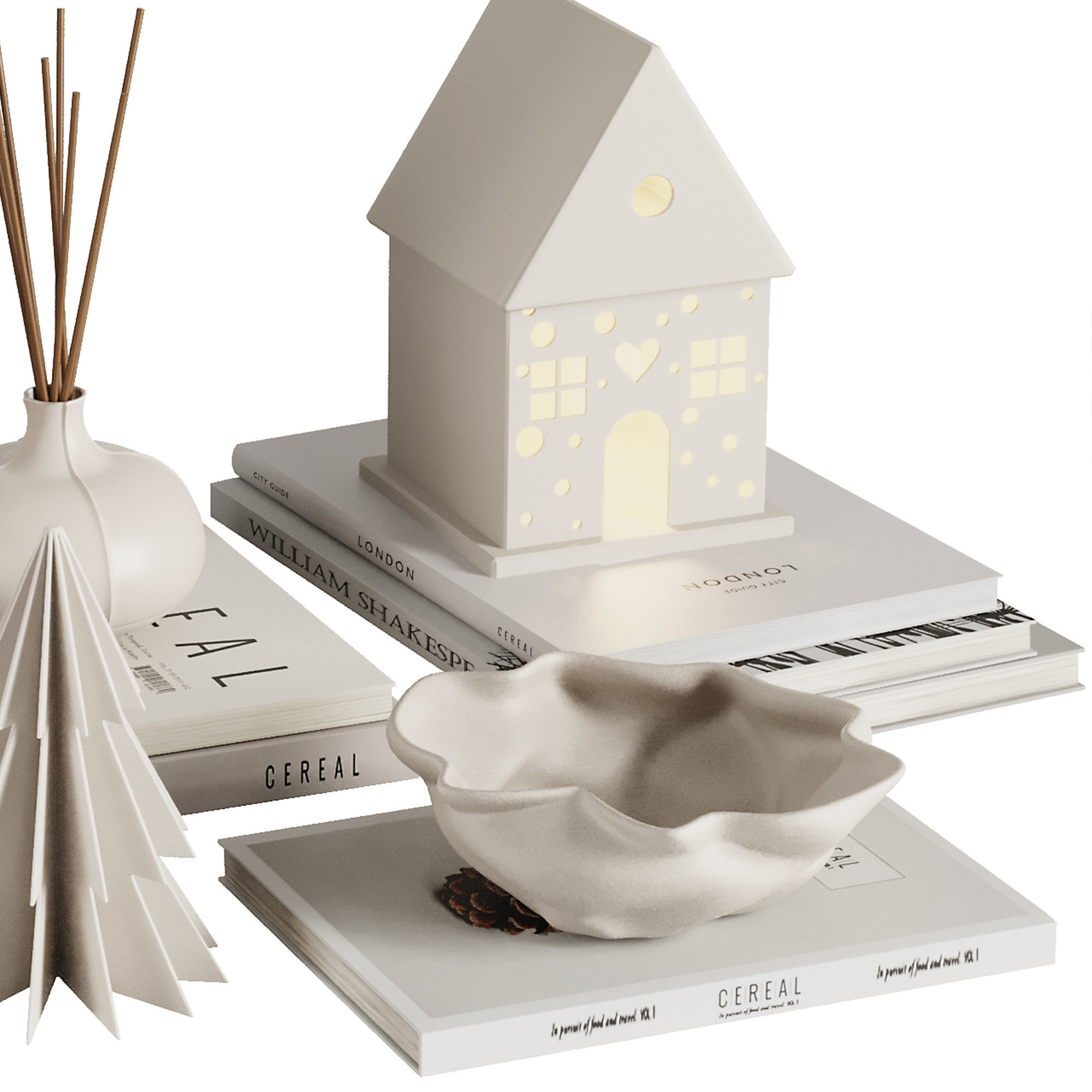 Decorative Set36 3D model_4