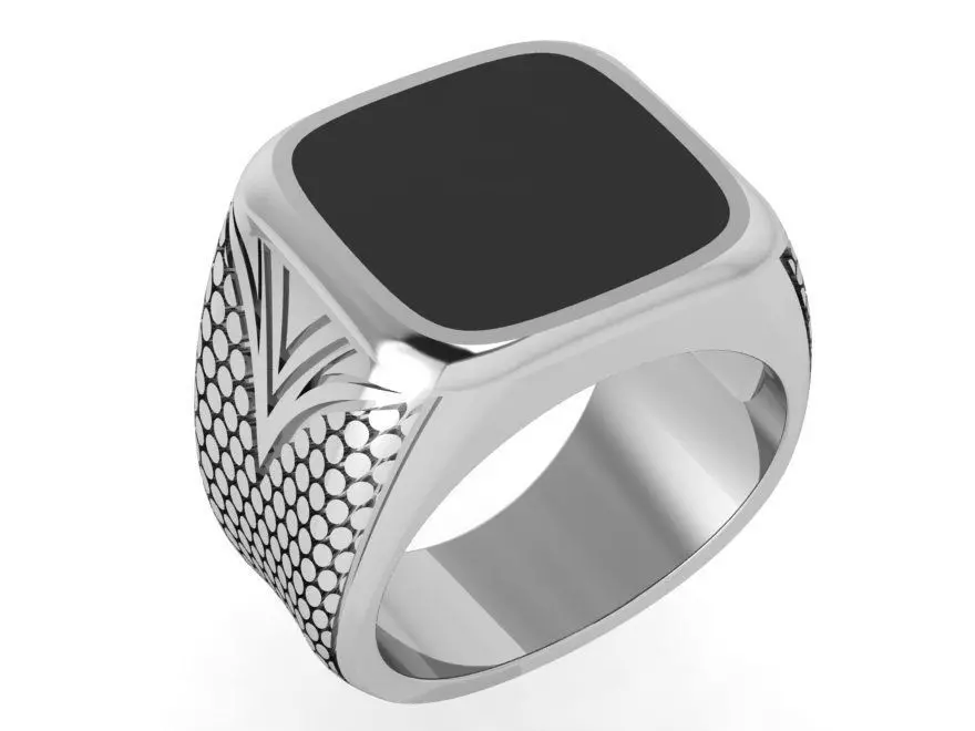 Square Ring 3612 3D print model_0