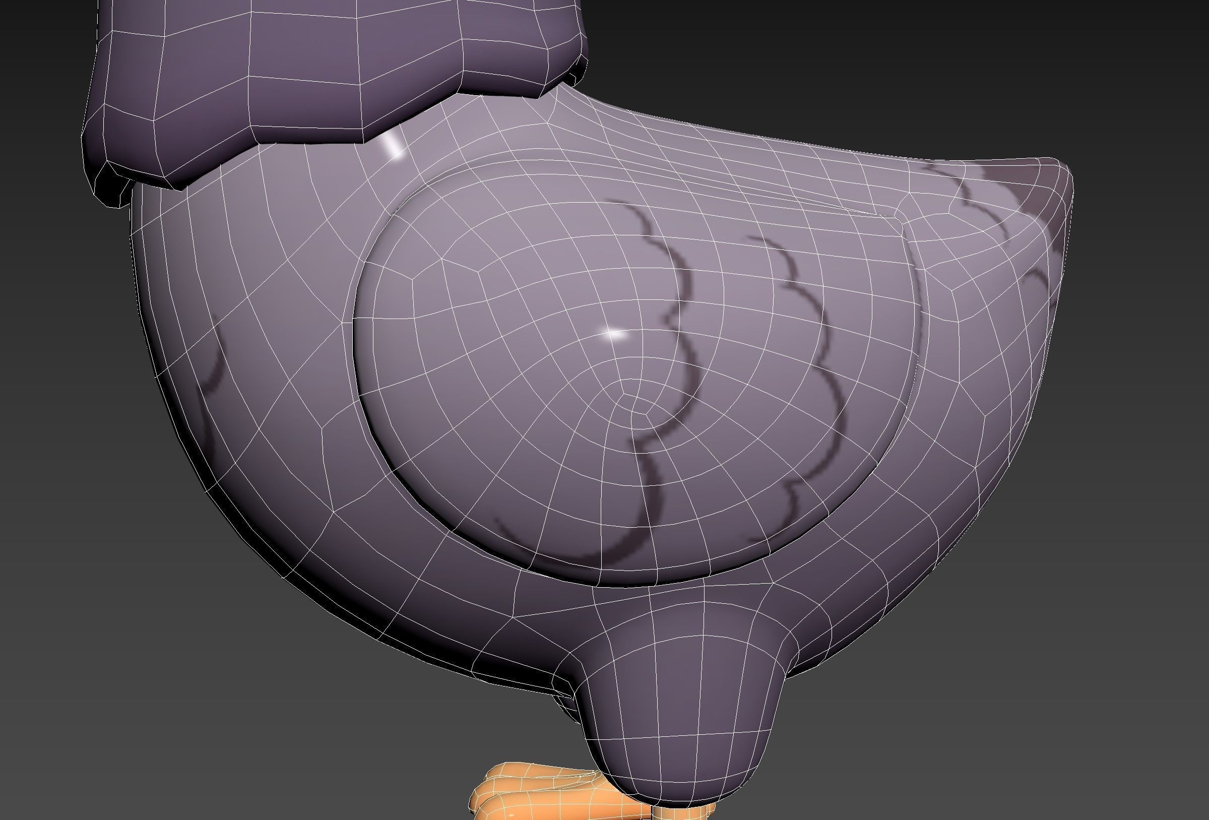 Character274 Pigeon 3D model_26