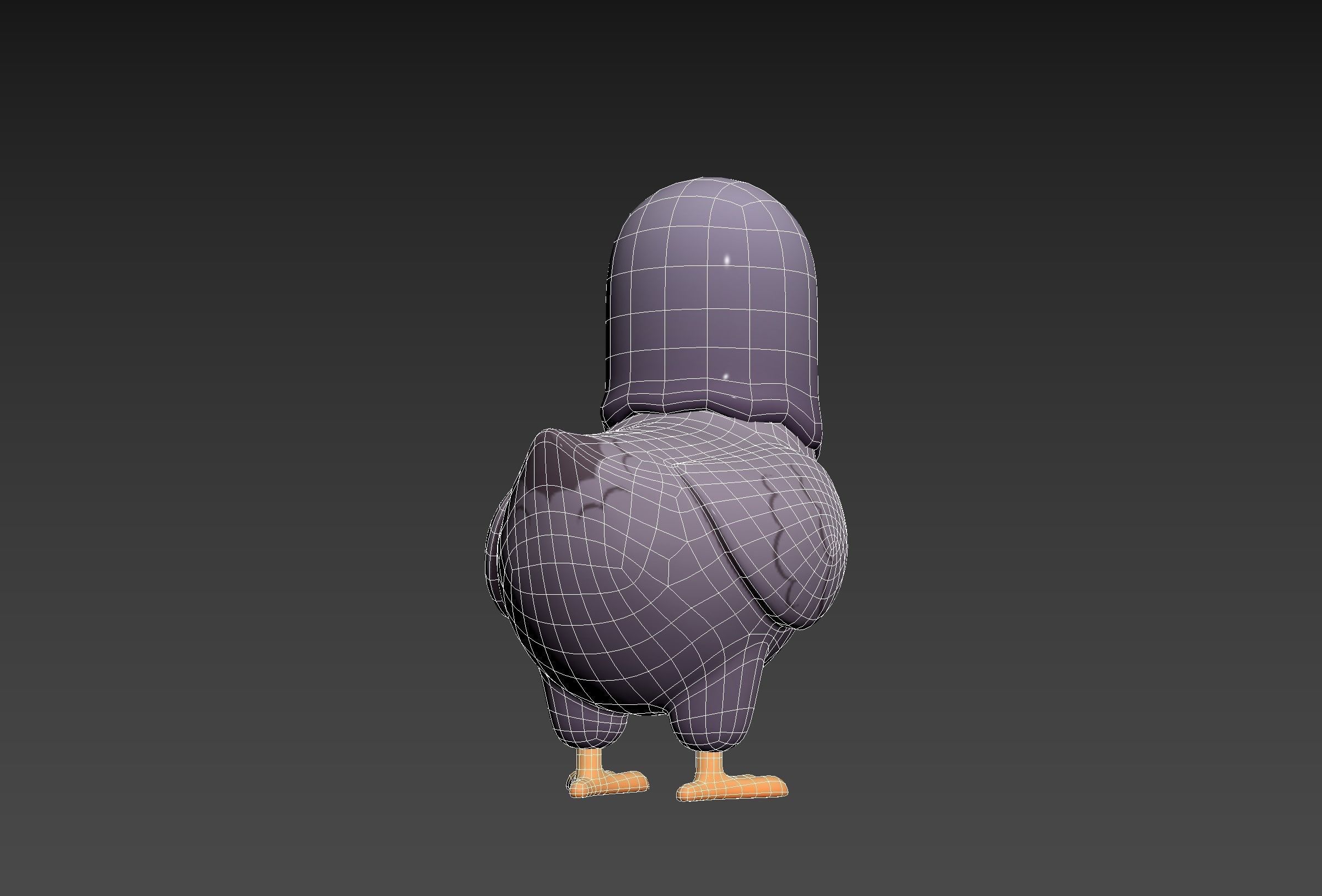 Character274 Pigeon 3D model_24