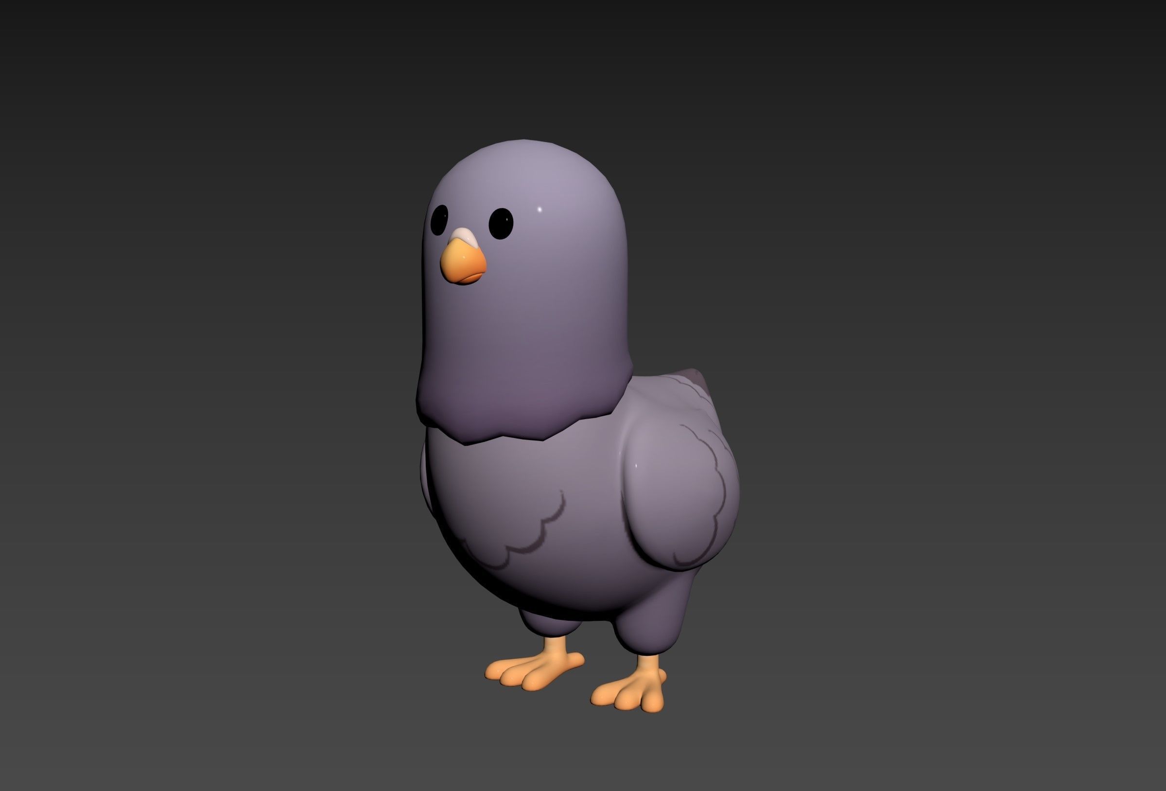 Character274 Pigeon 3D model_18