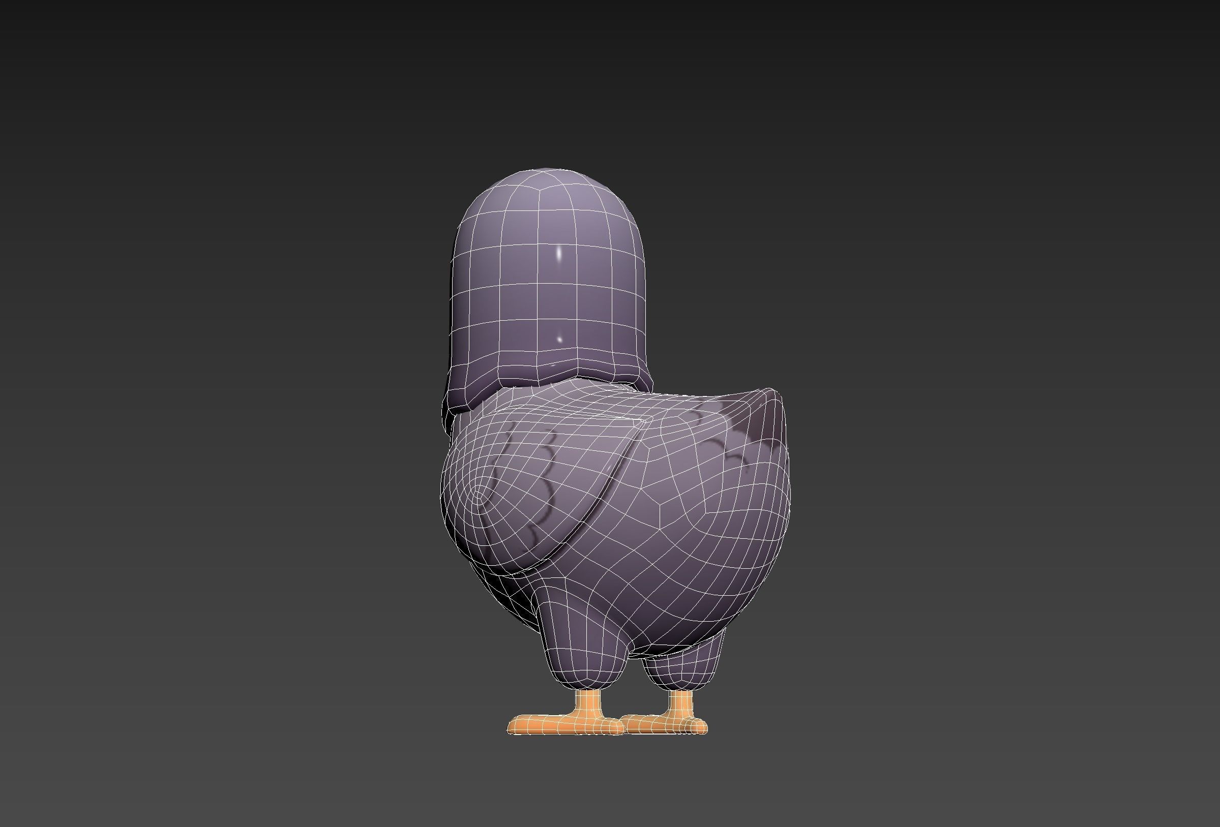 Character274 Pigeon 3D model_25