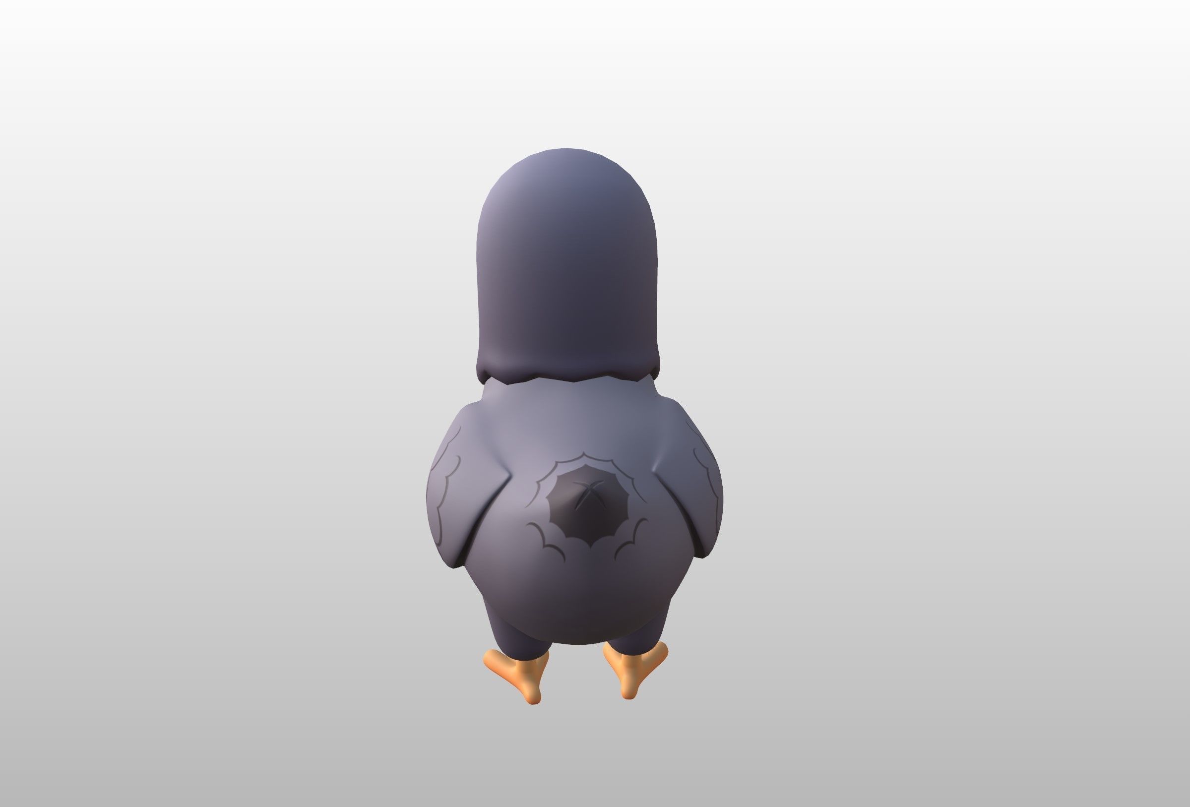 Character274 Pigeon 3D model_14