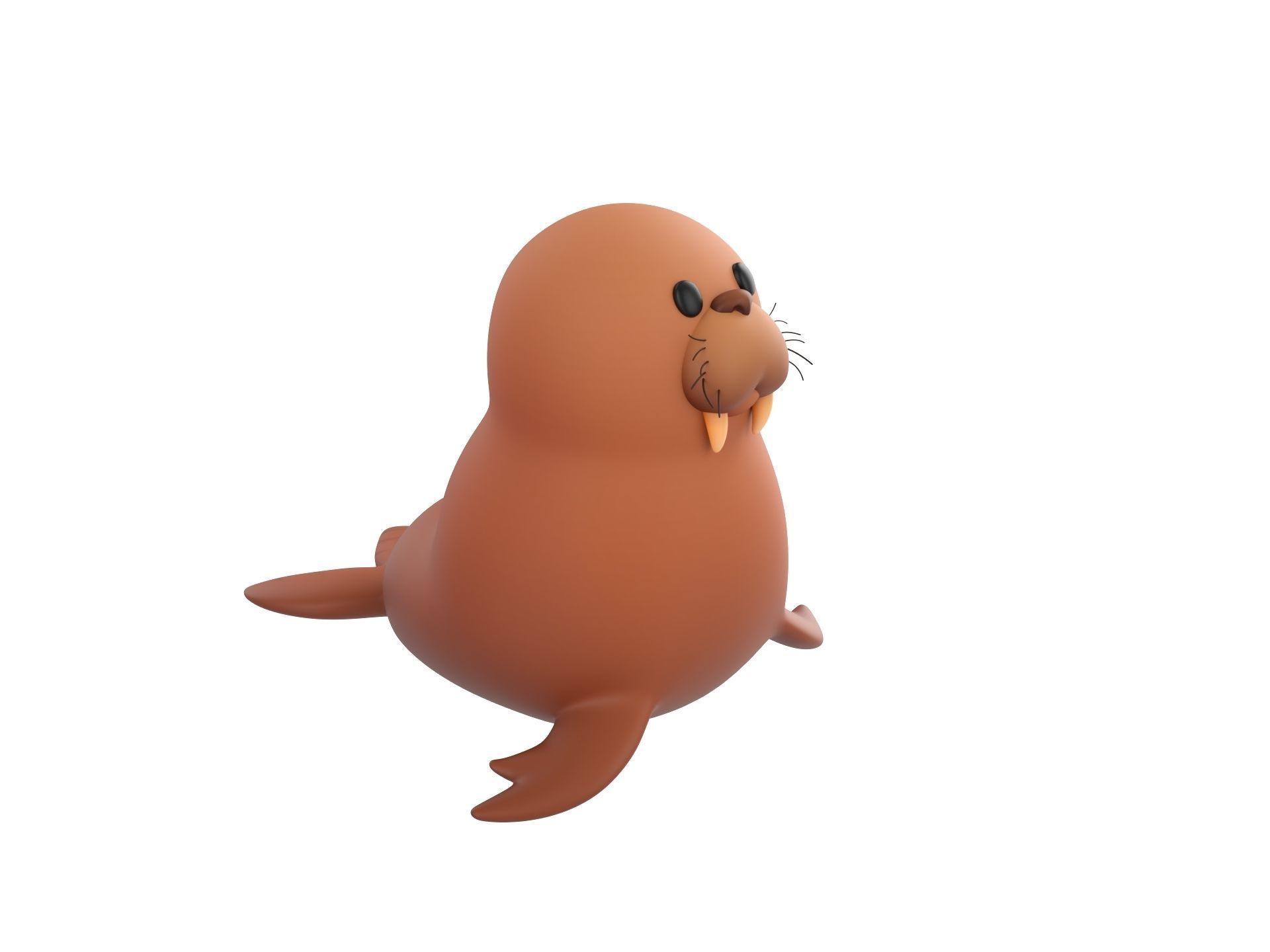 Character275 Walrus 3D model_2