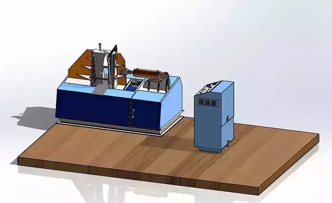 Auger flight forming machine